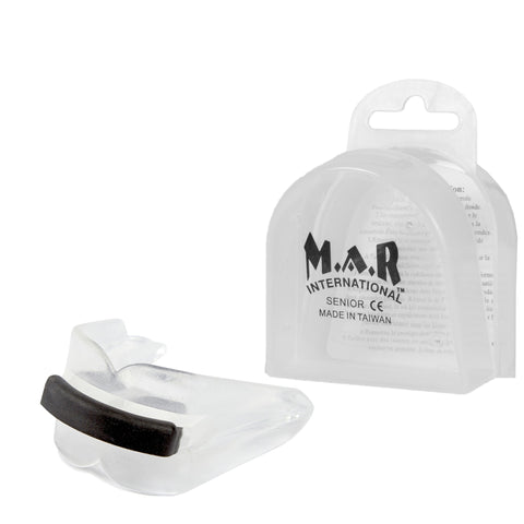 MAR-123C | Clear Double Boxing Mouth Guard/Gum Shield