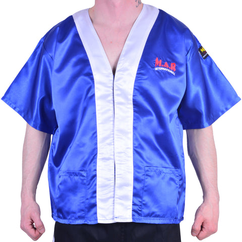 MAR-099C | Blue Boxing Cornerman's Jacket