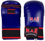 MAR-142AA | Navy-Blue Karate Gloves w/ Moulded Padding