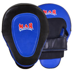 MAR-445B | Blue & Black Curved Focus Mitts