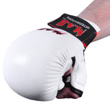 MAR-143C | White Karate Gloves w/ Padded Thumb