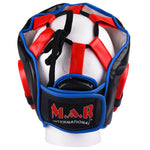 MAR-129 | Black & Red Boxing Head Guard For Training