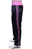 MAR-089F | Full Contact Black+Pink Kickboxing & Freestyle Trousers