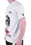 MAR-084F | White Round-Neck Kickboxing T-Shirt