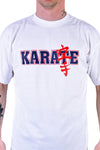 MAR-084A | White Round-Neck Karate T-Shirt (OD)