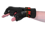 MAR-161B | Black Dipped Foam Martial Arts Punching Gloves