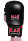 MAR-142D | Black Karate Gloves w/ Moulded Padding