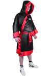 MAR-097C | Red & Black Boxing & Kickboxing Robe
