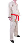 MAR-021 | Lightweight unbleached Judo Uniform For Beginner Students + FREE BELT