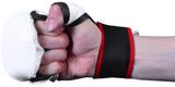 MAR-143C | White Karate Gloves w/ Padded Thumb