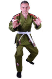 MAR-061E | Olive Green Brazilian Jiu-Jitsu Uniform
