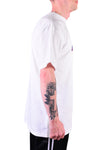 MAR-084E | White Round-Neck Aikido T-Shirt (OD)