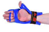 MAR-161C | Blue Dipped Foam Martial Arts Punching Gloves