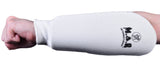 MAR-169A | White Elasticated Fabric Arm Guard For Arm Protection