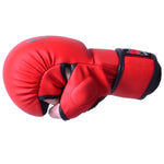 MAR-233D | Rex Leather Red Amateur MMA Gloves