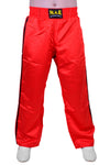 MAR-089D | Full Contact Red+Black Kickboxing & Freestyle Trousers