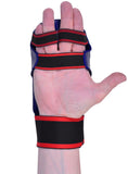 MAR-142AA | Navy-Blue Karate Gloves w/ Moulded Padding