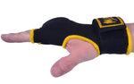 MAR-119D | Black Hand Wrap Mitts w/ Gel Padded Knuckles