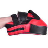 MAR-445A | Red & Black Curved Focus Mitts