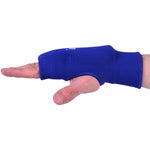 MAR-168D | Blue Elasticated Fabric Mitts For Hand Protection