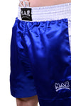 MAR-103B | Blue & White Boxing Shorts