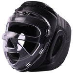 MAR-133B | Black Transparent Mask Head Guard
