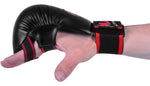 MAR-142D | Black Karate Gloves w/ Moulded Padding