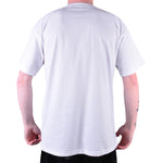 MAR-084B | White Round-Neck Muay Thai T-Shirt (OD)