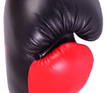 MAR-111 | Black & Red Boxing & Kickboxing Gloves