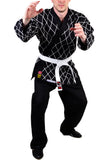 MAR-071 | Black Hapkido Uniform w/ Cross Design