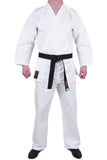 MAR-001A | Traditional White Karate Student Uniform Gi (7.5oz Fabric) + FREE BELT