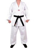MAR-003 | White V-Neck Karate Uniform Gi (8oz Fabric)