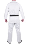 MAR-001B | Traditional White Karate Student Uniform Gi (8.5oz Fabric) + FREE BELT