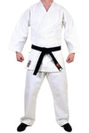 MAR-013B | White Karate Competition Uniform - European Style (14oz Canvas Fabric)