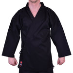 MAR-019B | Traditional Black Karate Jacket