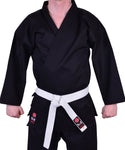 MAR-019B | Traditional Black Karate Jacket