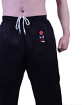 MAR-020B | 8oz Black Traditional Karate Trousers