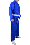 MAR-024A | Lightweight Blue Judo/Jiu-Jitsu Uniform for Beginner Students + FREE BELT
