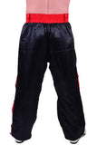 MAR-086B | Black Stripey Freestyle Trouser w/ Stars