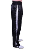 MAR-089A | Full Contact Black+White Kickboxing & Freestyle Trousers