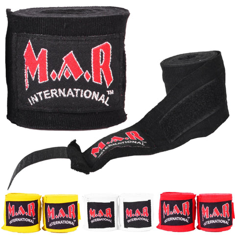 MAR-120B | Black Boxing/Martial Arts Hand Wraps