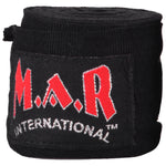 MAR-121B | Black Elasticated Boxing & Martial Arts Hand Wraps