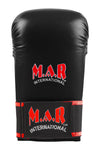 MAR-141A | Black Karate Gloves w/ Moulded Padding