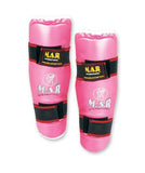 MAR-158 | Pink Multilayered Shin Guards for Women