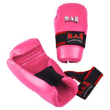 MAR-155B | Pink Semi Contact Karate Gloves for Women