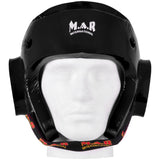 MAR-160B | Black Dipped Foam Martial Arts Head Guard