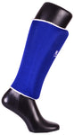 MAR-170D | Blue Elasticated Fabric Shin Guard For Shin Protection