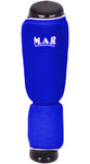 MAR-171D | Blue Elasticated Fabric Shin & Instep Guard