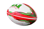 MAR-437D | Match Pro Red/Green Rugby Training Ball - Size 5