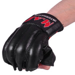 MAR-139 | Black Fingerless Bag Gloves